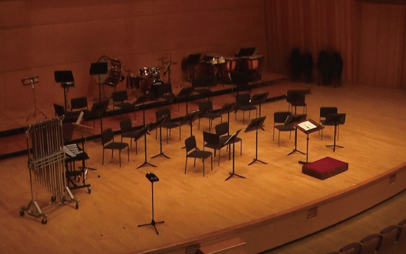 霧島市立牧園中学校定期演奏会の撮影